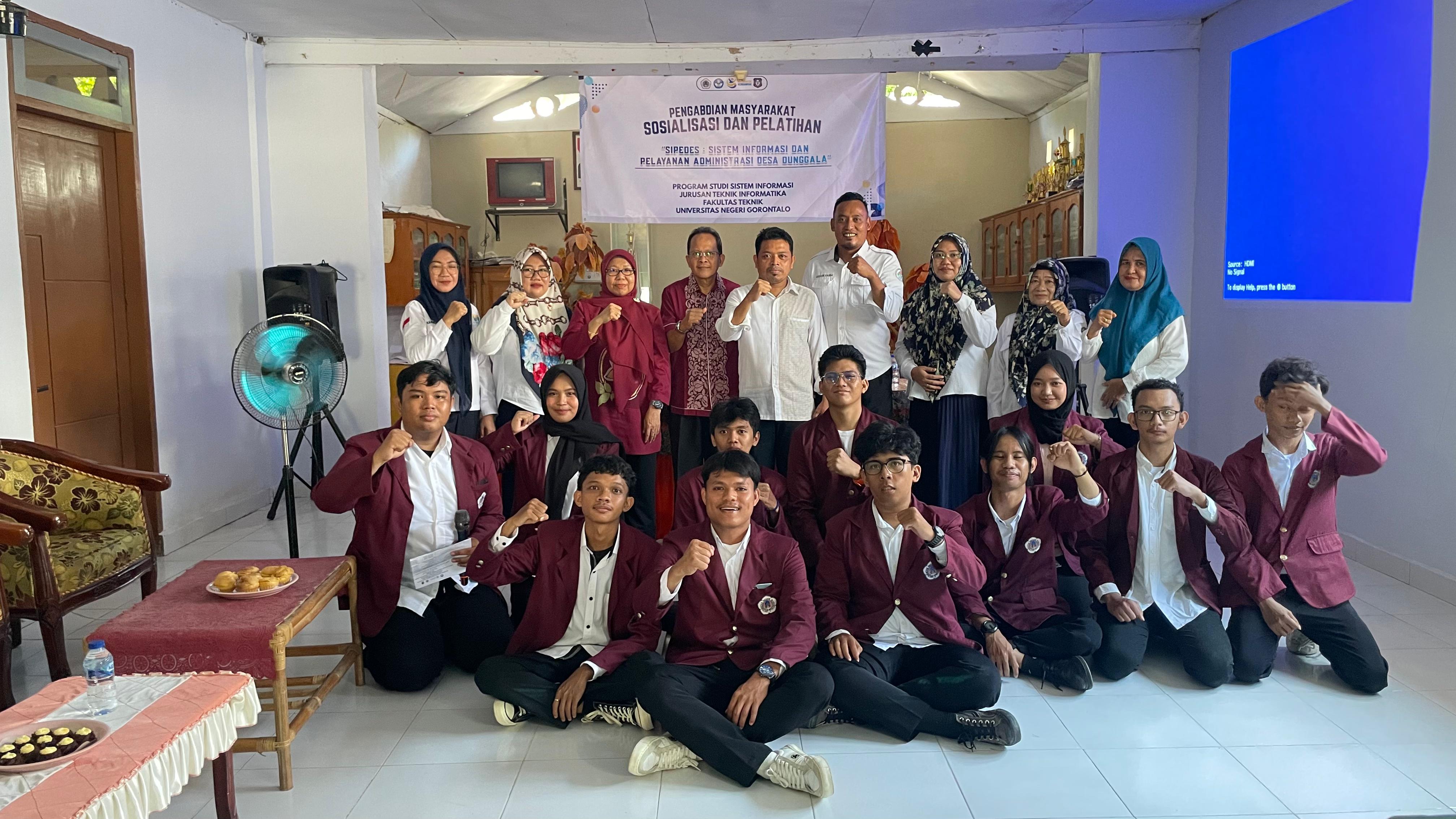 Tak Lagi Bergantung pada Berkas Manual, Desa Dunggala Kini Miliki Sistem Layanan Berbasis Web Berkat Inovasi Mahasiswa Sistem Informasi