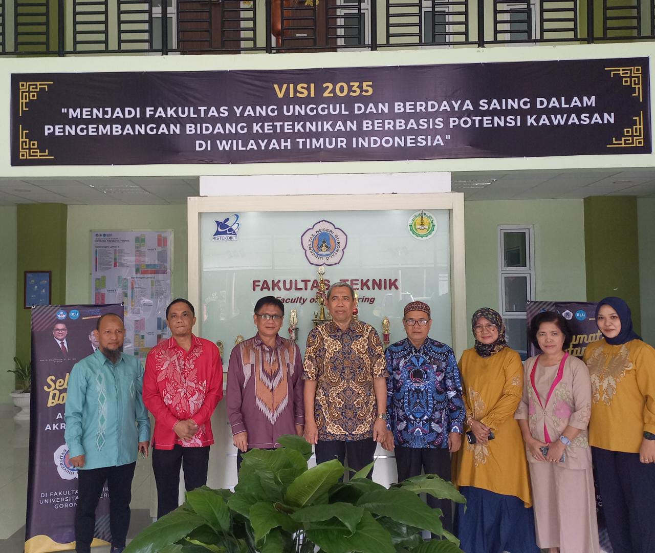 Visitasi Asesor LAMDIK dalam rangka Akreditasi Prodi S1 Pendidikan Teknologi Informasi