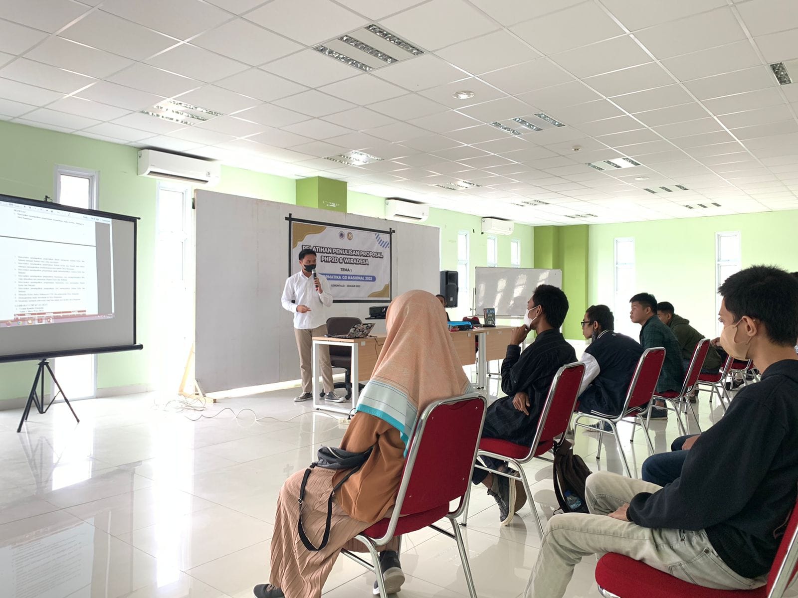 Jurusan Teknik Informatika Mengadakan Sosialisasi Proposal PHP2D dan WIRADESA