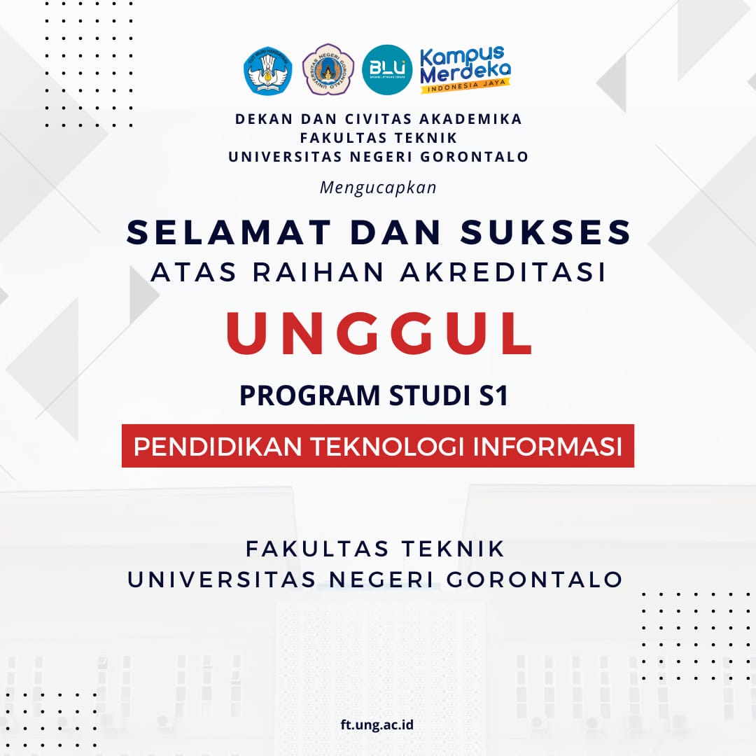 Selamat! Prodi Pendidikan Teknologi Informasi Terakreditasi Unggul Oleh Lamdik